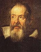 Portrait of Galileo Galilei Justus Suttermans